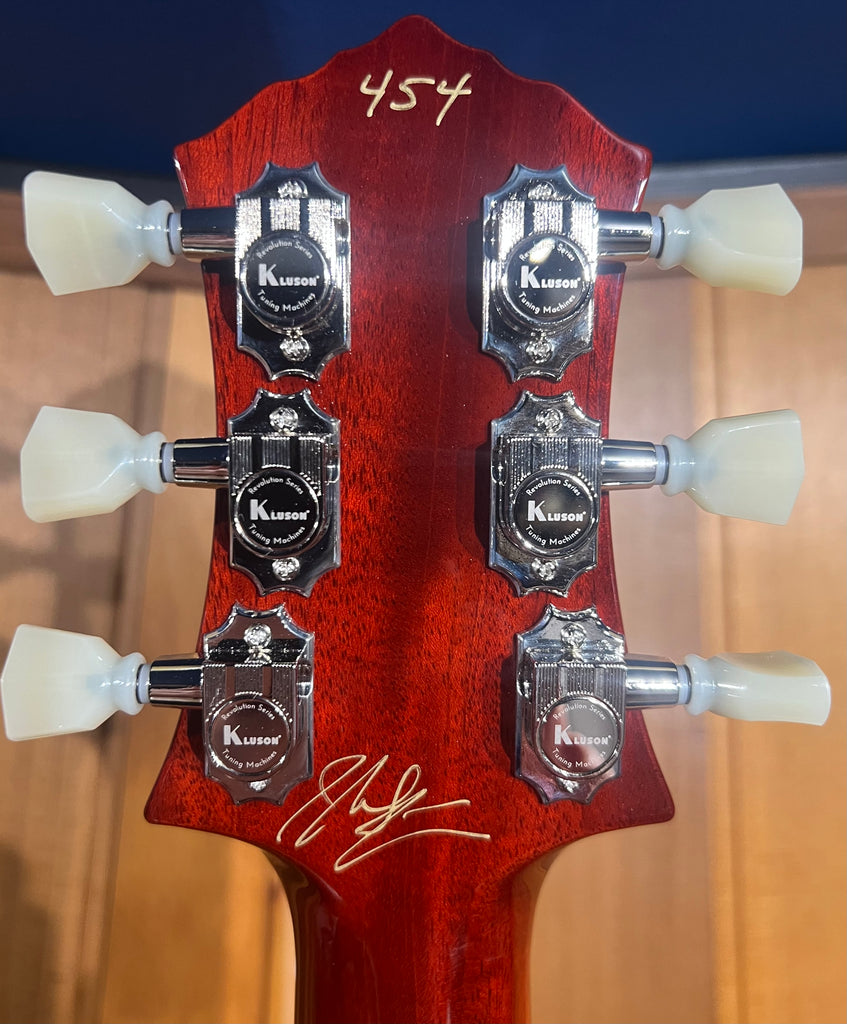 Knaggs Guitars USA - Chena, 454, Dark Cherry Burst