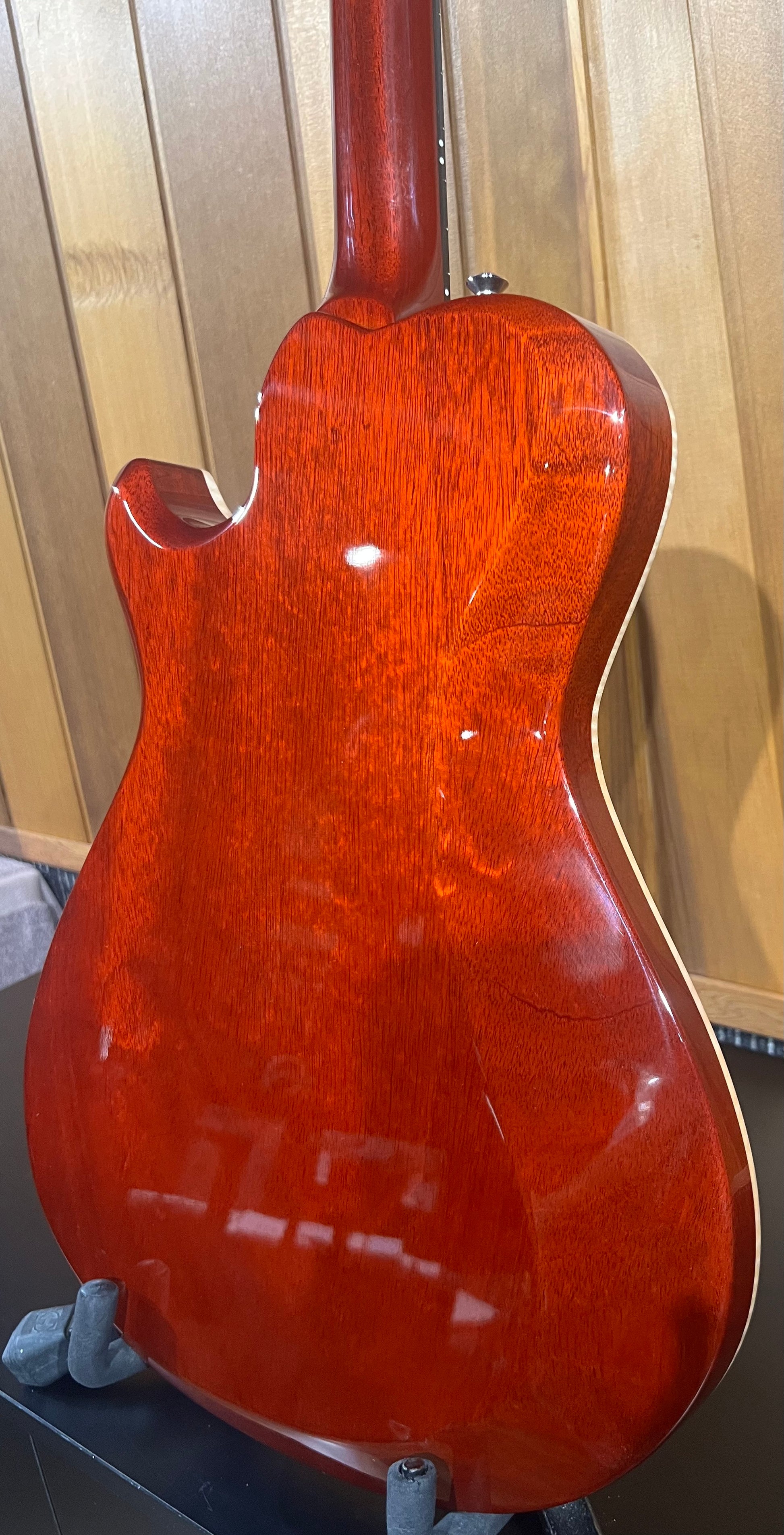 Knaggs Guitars - Chena, 454, Dark Cherry Burst