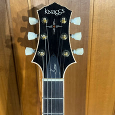 Knaggs Guitars - Kenai, # 2200, Sunflower Black Burst