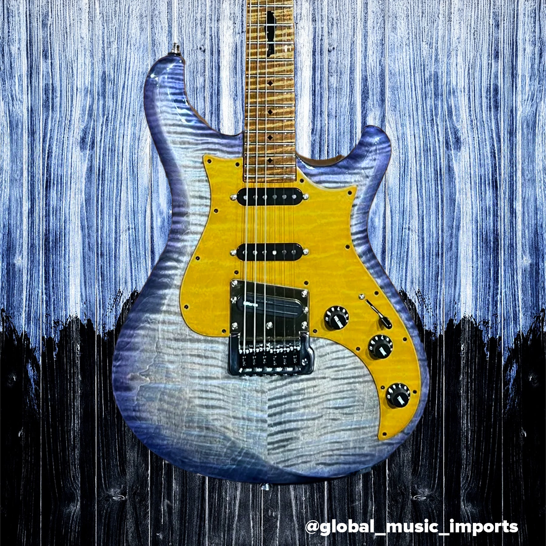 Knaggs Guitars - Severn Larry Mitchell in Blueburst  #66