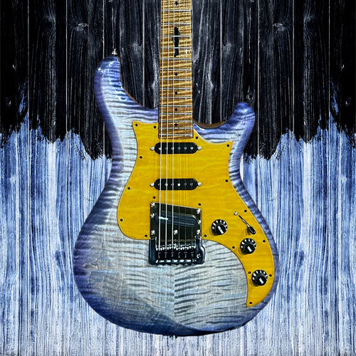 Knaggs Guitars USA - Severn - Larry Mitchell in Blueburst  #66