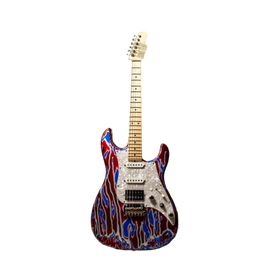 James Tyler USA LA Studio Classic – Vintage Psychedelic Vomit (Studio Elite Headstock)