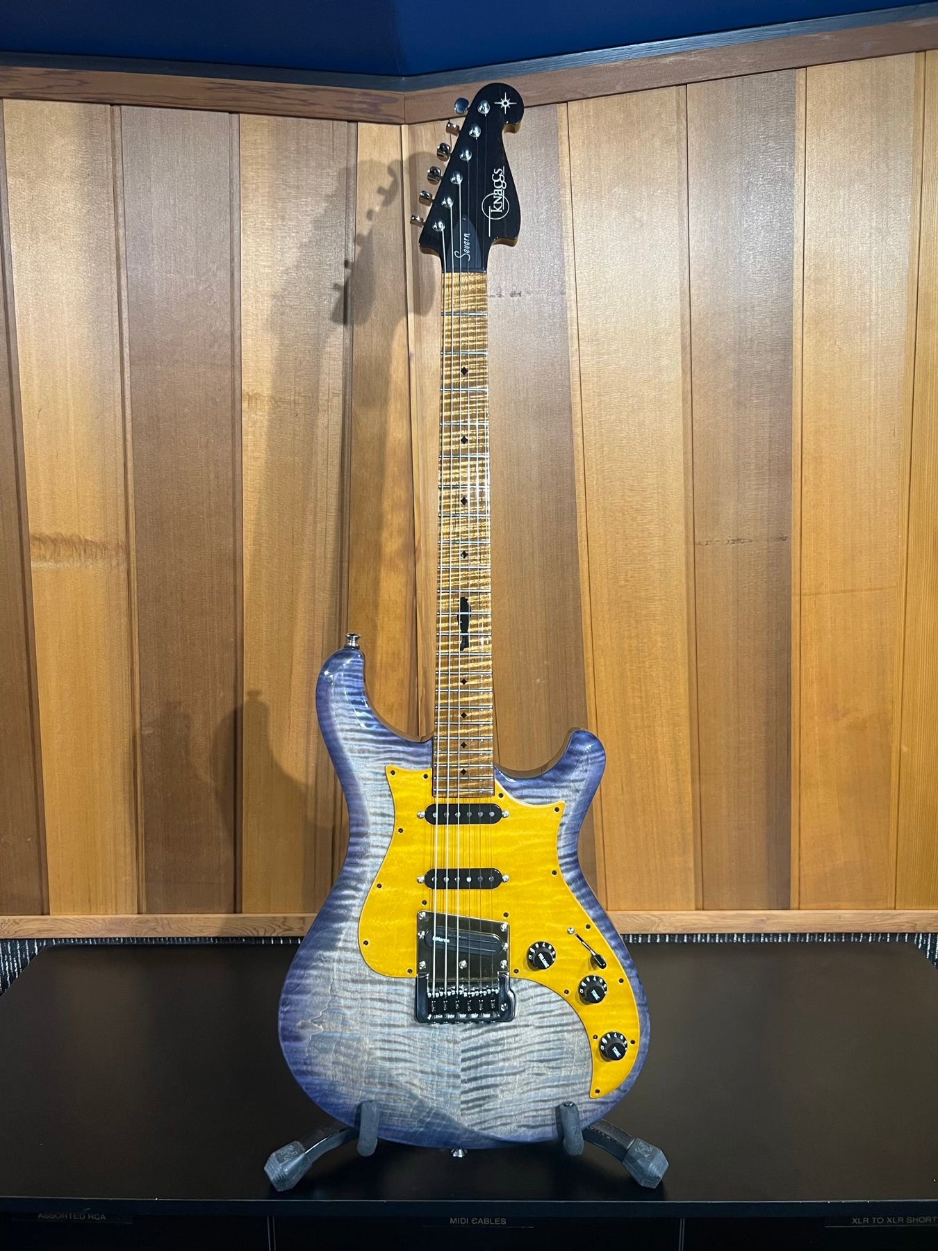 Knaggs Guitars - Severn Larry Mitchell in Blueburst  #66