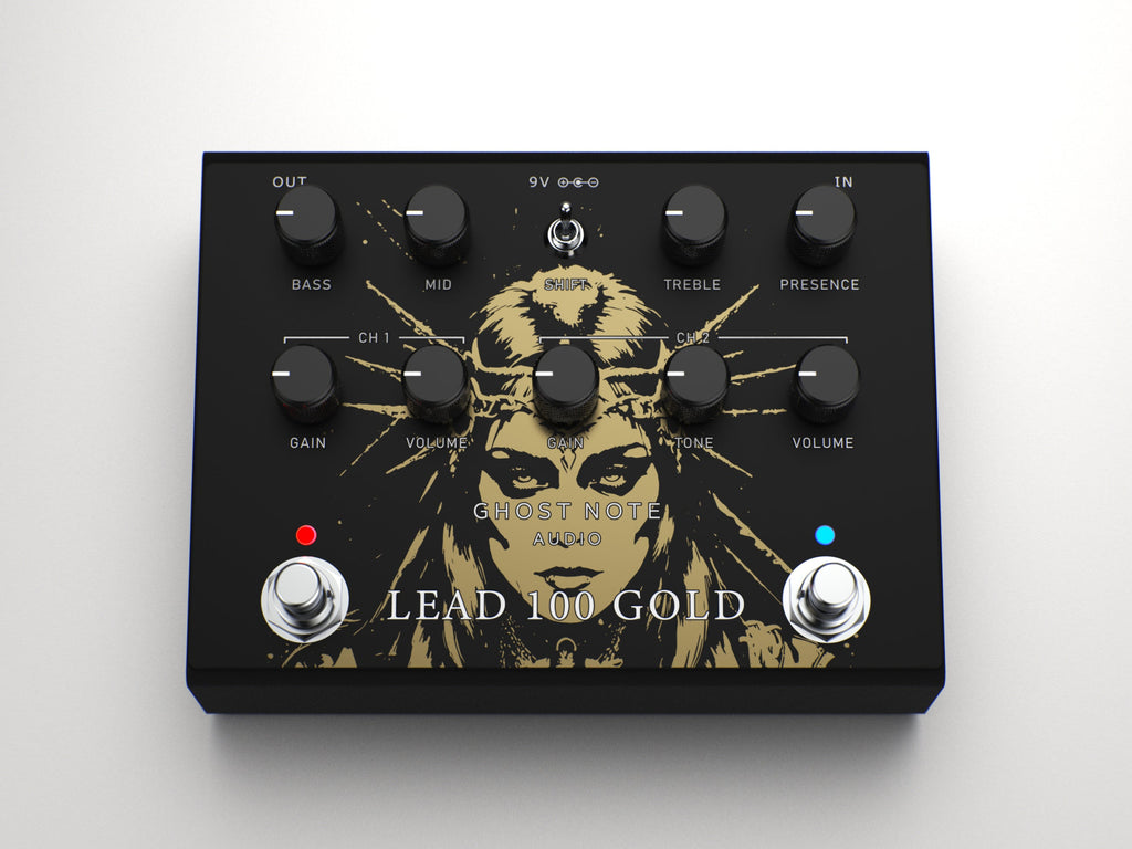 Ghost Note Audio - Lead 100 Gold Preamp Pedal