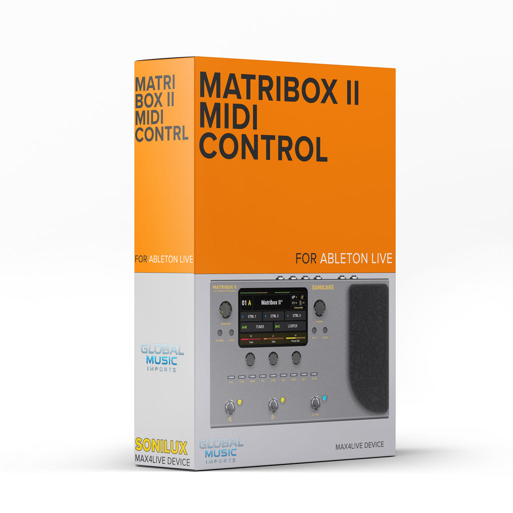 Sonilux MatriBox II Advanced Midi Control Software for Ableton M4L