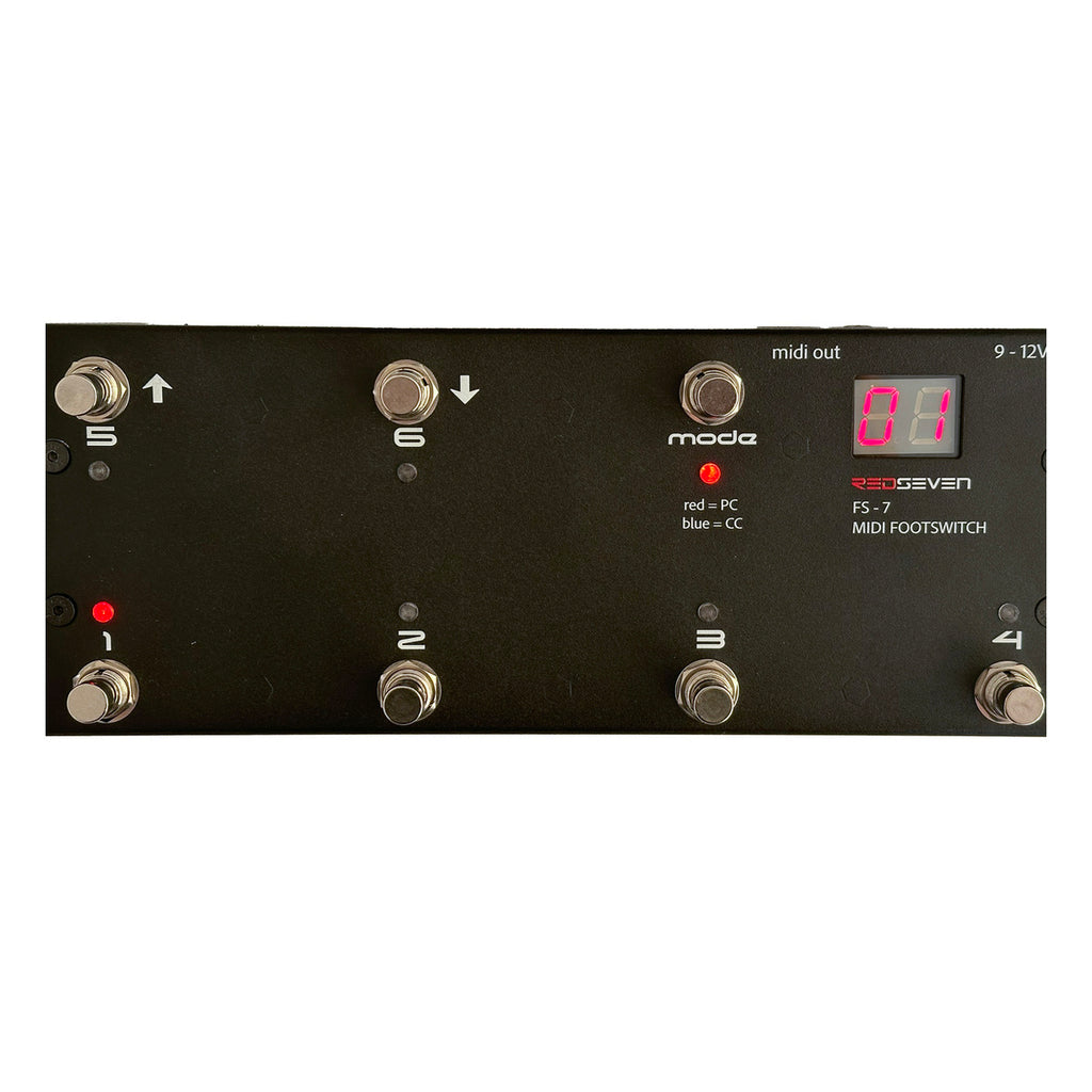 RedSeven FS7 Midi Footswitch for Amps