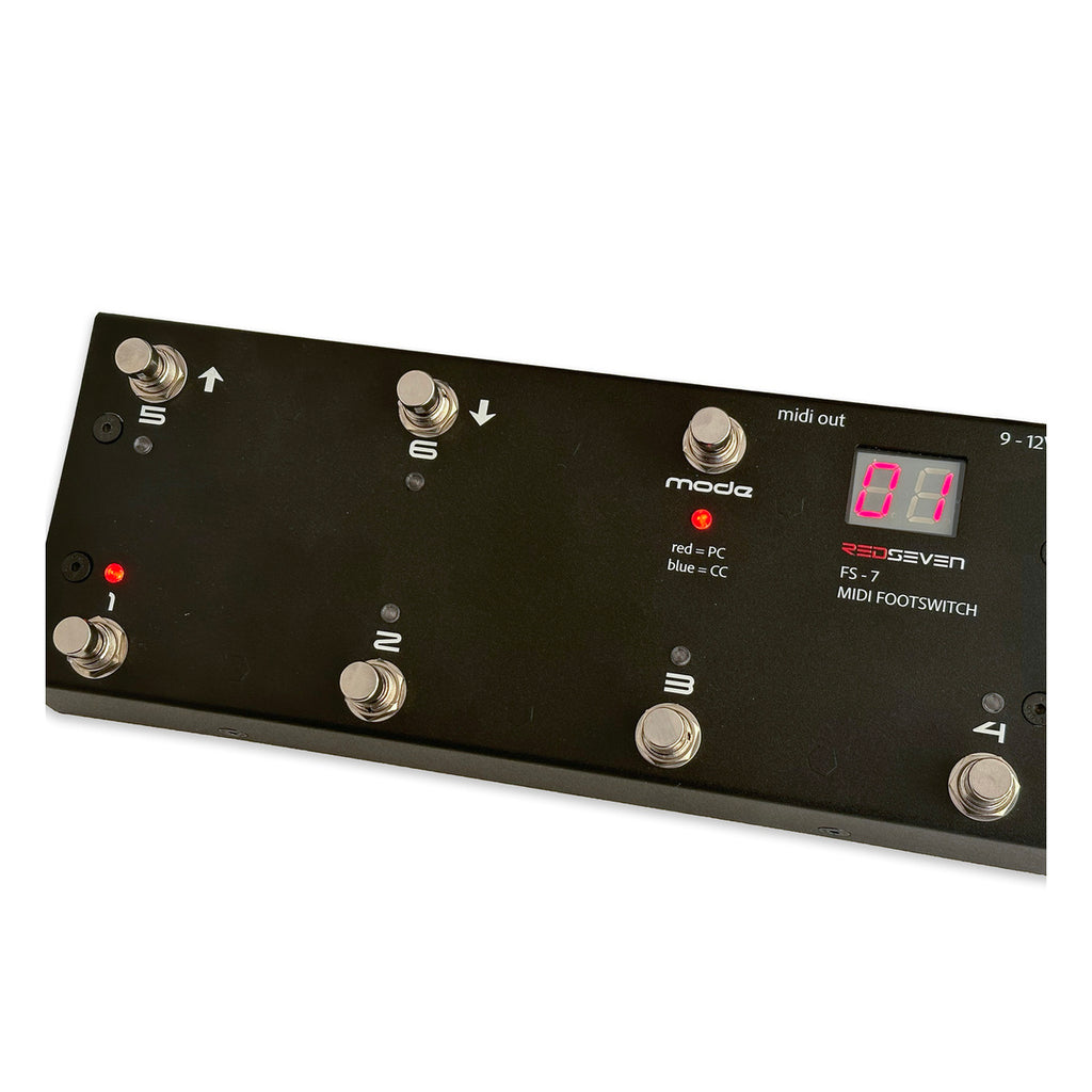 RedSeven FS7 Midi Footswitch for Amps