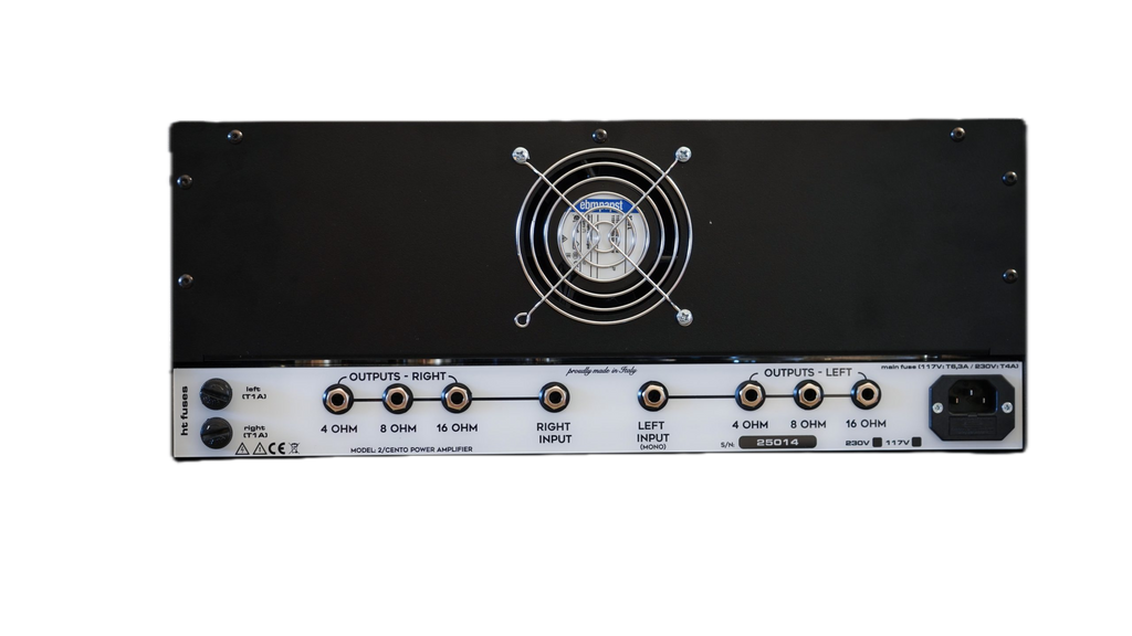 RedSeven 2/Cento power amp