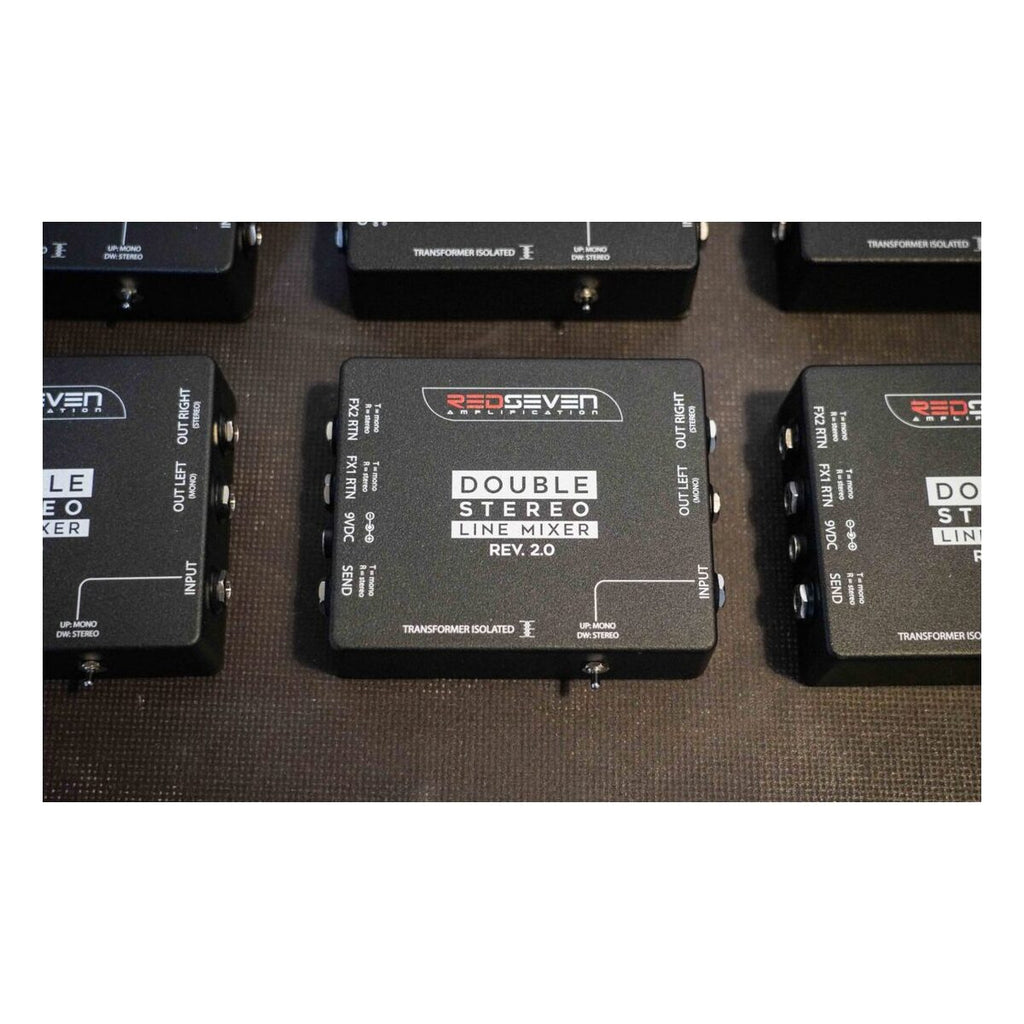 RedSeven Stereo Mini Mix v2.0 Mini Line Mixer for Guitar