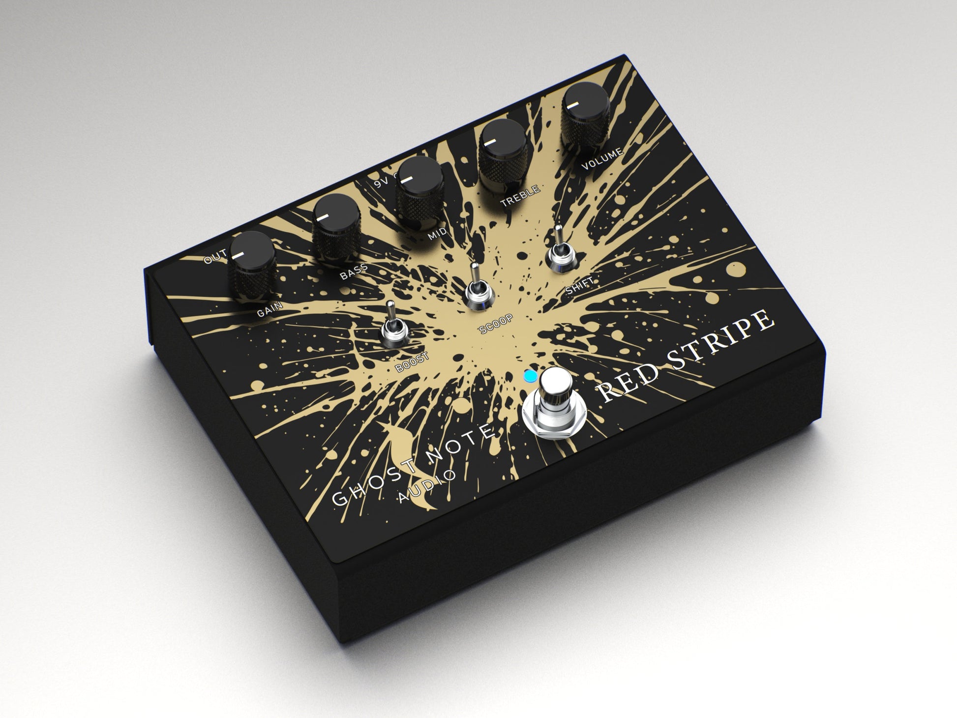 Gost Note Audio - Red Stripe - Preamp Pedal