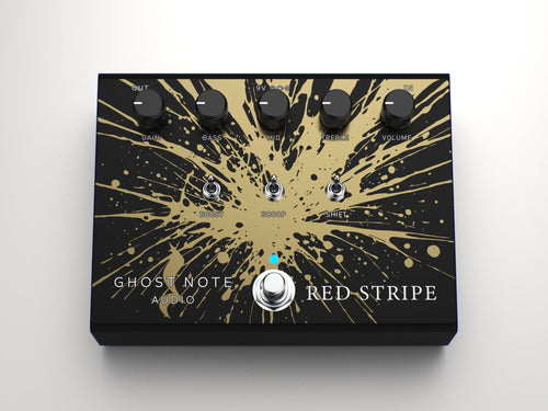 Gost Note Audio - Red Stripe - Preamp Pedal (Gold)