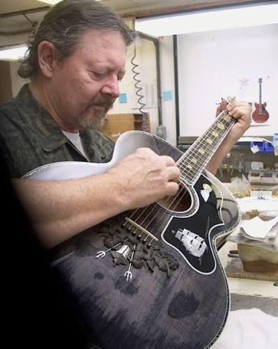 A bespoke acoustic guitar by Ren Ferguson — image 9