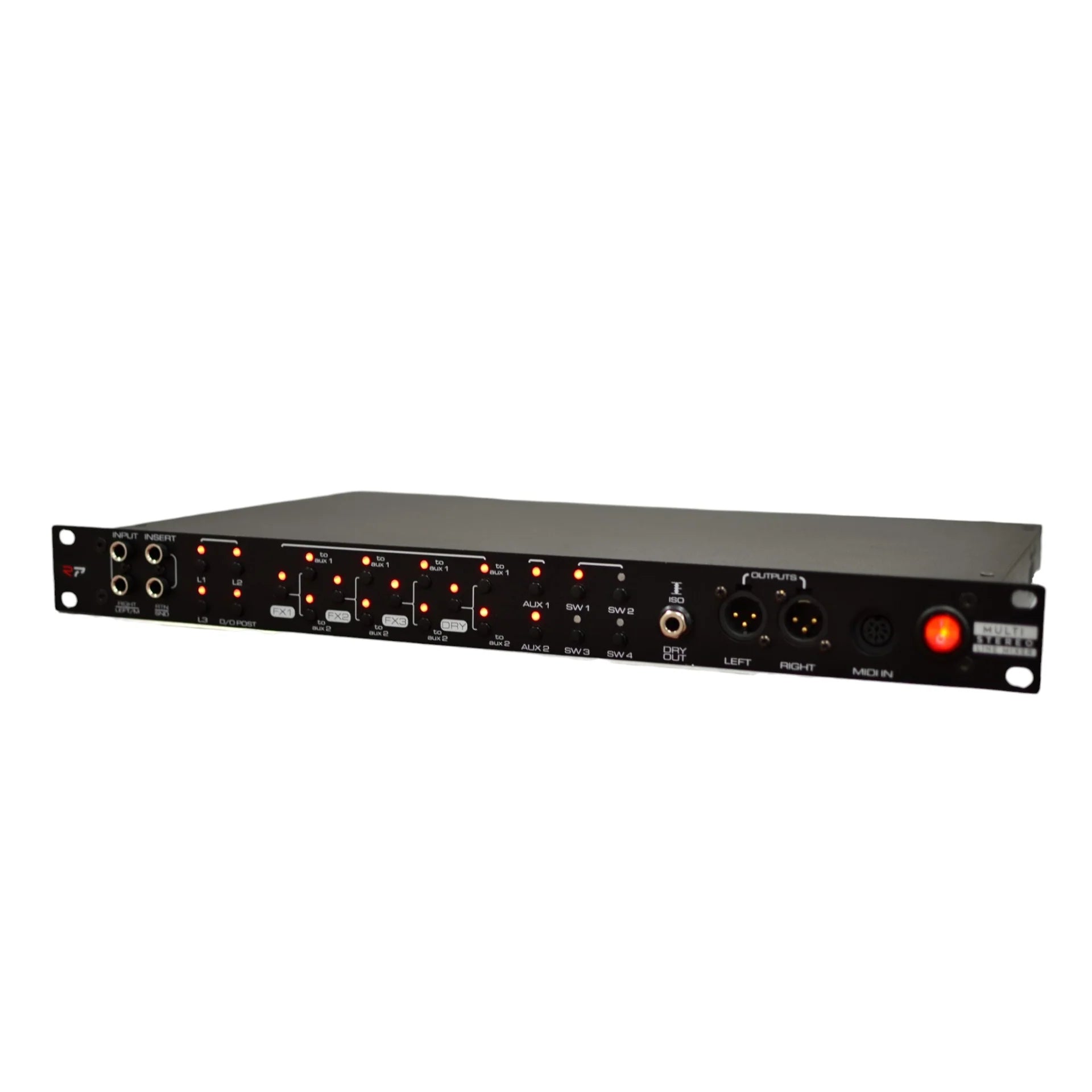 RedSeven Multi Stereo Line Mixer (MSLM) for Guitar Rack Systems