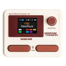 Load image into Gallery viewer, Sonicake Pocket Master - Mini Guitar Amp Model &amp; Multi FX Pedal w BT - Black