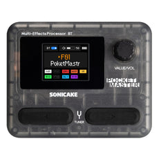 Sonicake Pocket Master - Mini Guitar Amp Model & Multi FX Pedal w BT - Black
