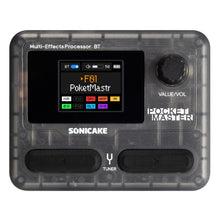 Load image into Gallery viewer, Sonicake Pocket Master - Mini Guitar Amp Model &amp; Multi FX Pedal w BT - Black