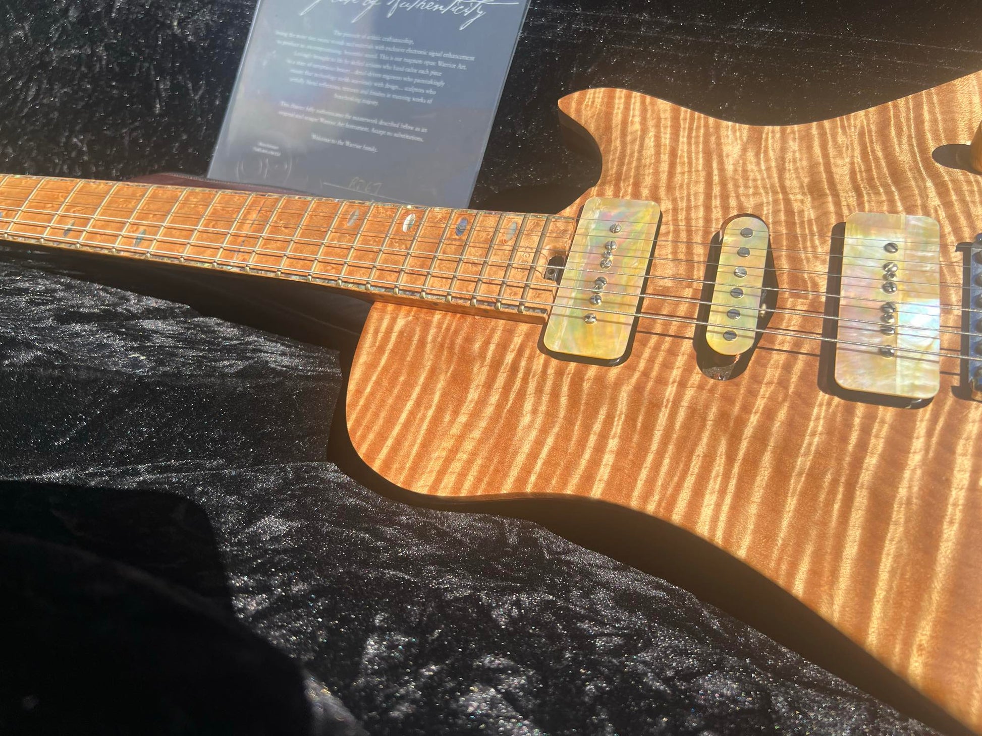 Warrior Rick Derringer “Isabella” Signature Guitar (Second Hand)