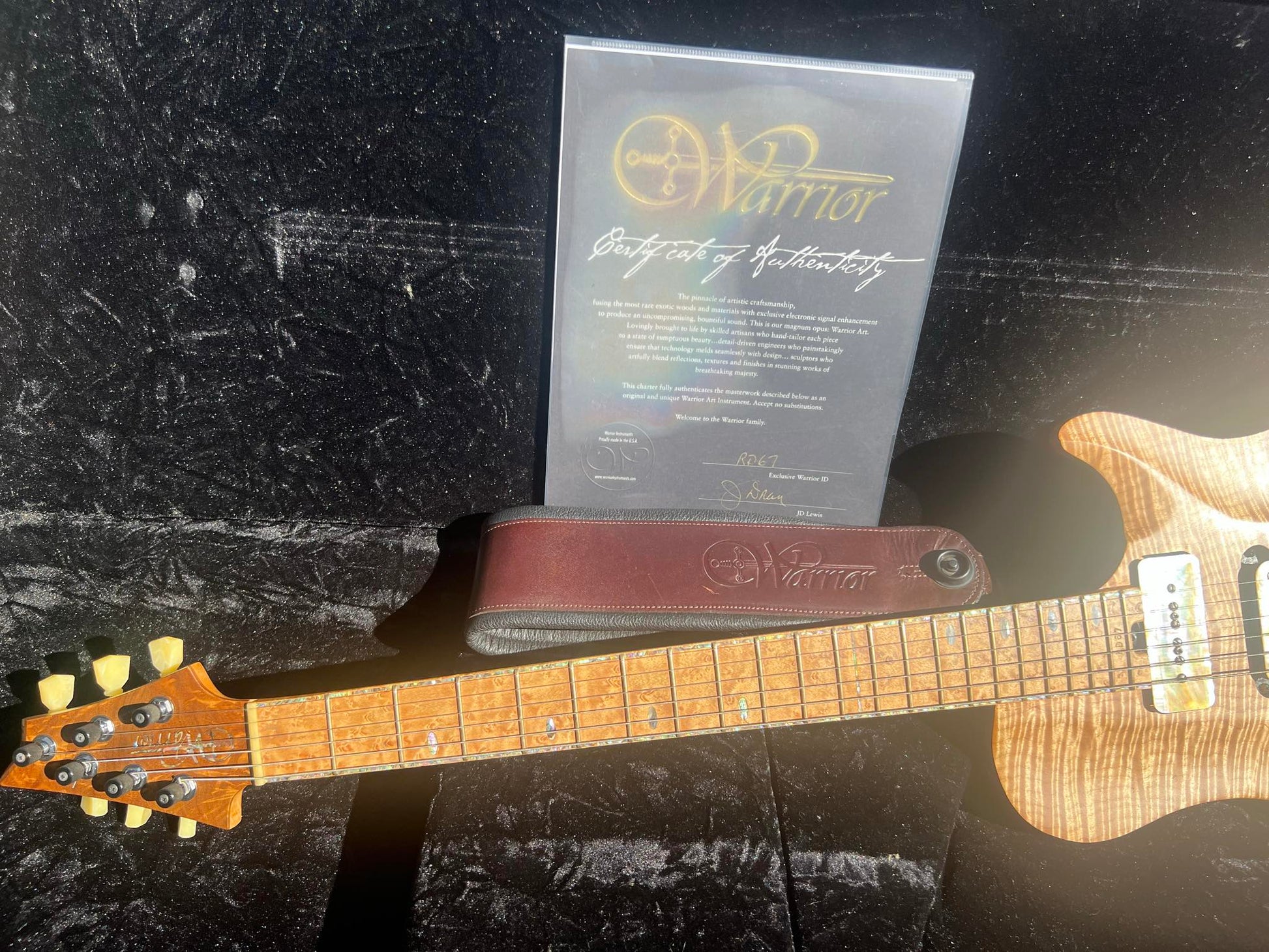 Warrior Rick Derringer “Isabella” Signature Guitar (Second Hand)