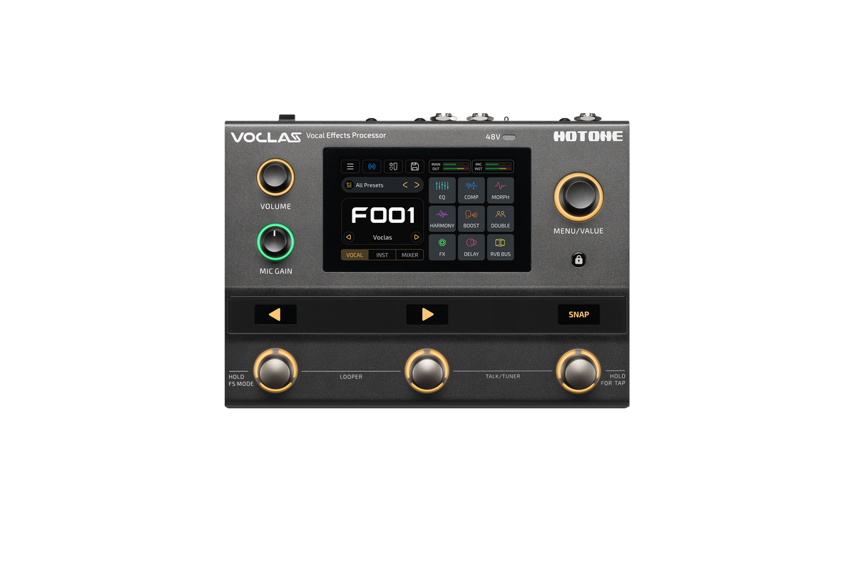 Hotone VOCLAS - Vocal Multi FX Processor