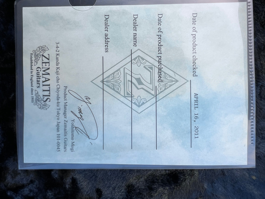 Zemaitis MF500 Fire Dragon (Second Hand)