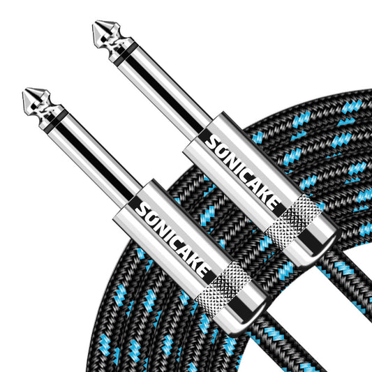 Sonicake - Guitar Cable 6m Nylon ST-ST/B&B Australia