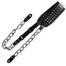 Load image into Gallery viewer, Richter Straps - Jack Simmons Signature Black / Chrome Guitar Strap Vegan