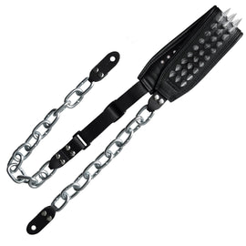 Richter Straps - Jack Simmons Signature Black / Chrome Guitar Strap Vegan