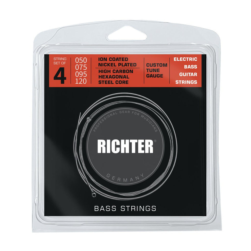 Richter Straps - Electric Bass Strings Set 50-75-95-120