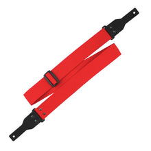 Load image into Gallery viewer, Richter Straps - Racoon Red / Black Guitar Strap