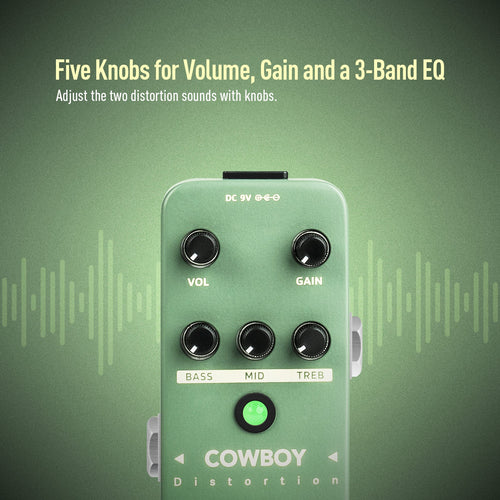 Sonicake - Cowboy Distortion - Mini Guitar Pedal Buy in Australia