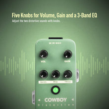 Load image into Gallery viewer, Sonicake - Cowboy Distortion - Mini Guitar Pedal Buy in Australia