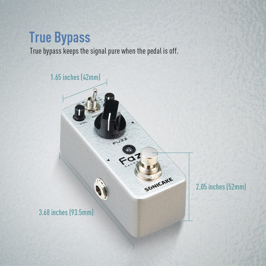 Sonicake - Fazy Sandwich - Mini Guitar Pedal Australia