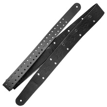 Load image into Gallery viewer, Richter Straps - Mike Dirnt Signature Black / Gunblack Bass Strap