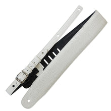 Load image into Gallery viewer, Richter Straps - Luxury Beluga White Guitar Strap