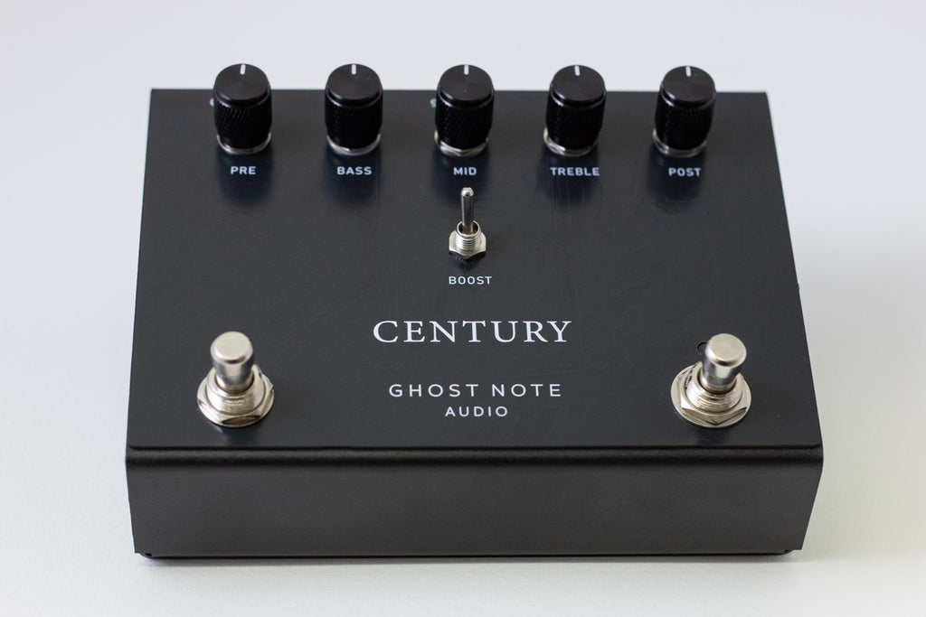Ghost Note Audio - Century - Preamp Pedal (Black)