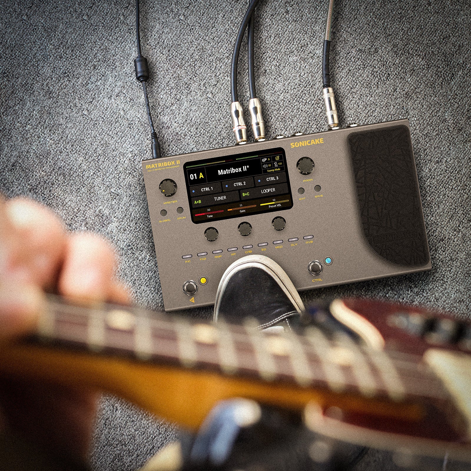 Sonicake - Matribox II - Multi-Effects Guitar Pedal Australia