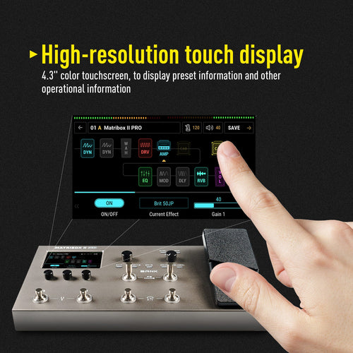 Sonicake - Matribox II Pro - Multi-Effects Guitar Pedal Buy in Australia