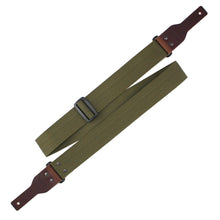 Load image into Gallery viewer, Richter Straps - Racoon Khaki / Brown Guitar Strap