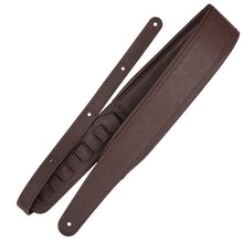Load image into Gallery viewer, Richter Straps - Springbreak I Leatherette Brown Guitar Strap Vegan