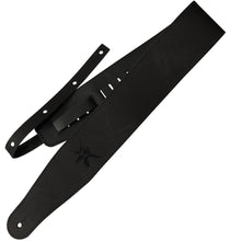 Load image into Gallery viewer, Richter Straps - Will Adler Single Warbird Black Guitar Strap