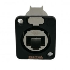 ENOVA RJ45 chassis connector Cat6A feed-through