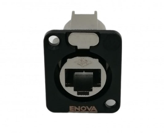 ENOVA RJ45 chassis connector Cat6A feed-through