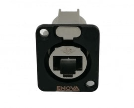 ENOVA RJ45 chassis connector Cat6A feed-through