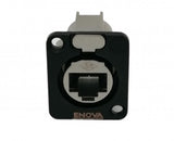 ENOVA RJ45 chassis connector Cat6A feed-through
