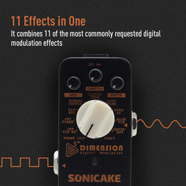 Sonicake - 5th Dimension Chorus Mini Guitar Pedal2 Australia