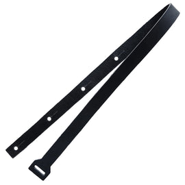Richter Straps - Leather Tailpiece XL Buffalo Black