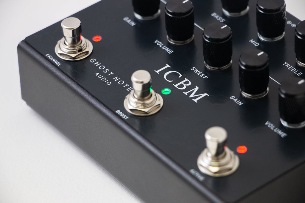 Ghost Note Audio - ICBM - Preamp Pedal (Black)
