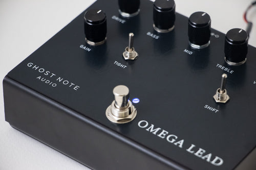 Ghost Note Audio - Omega Lead - Preamp Pedal (Black)