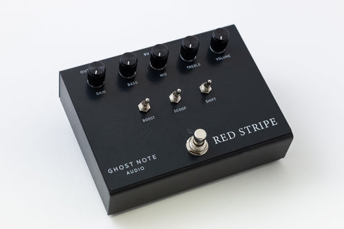 Gost Note Audio - Red Stripe - Preamp Pedal (Black)