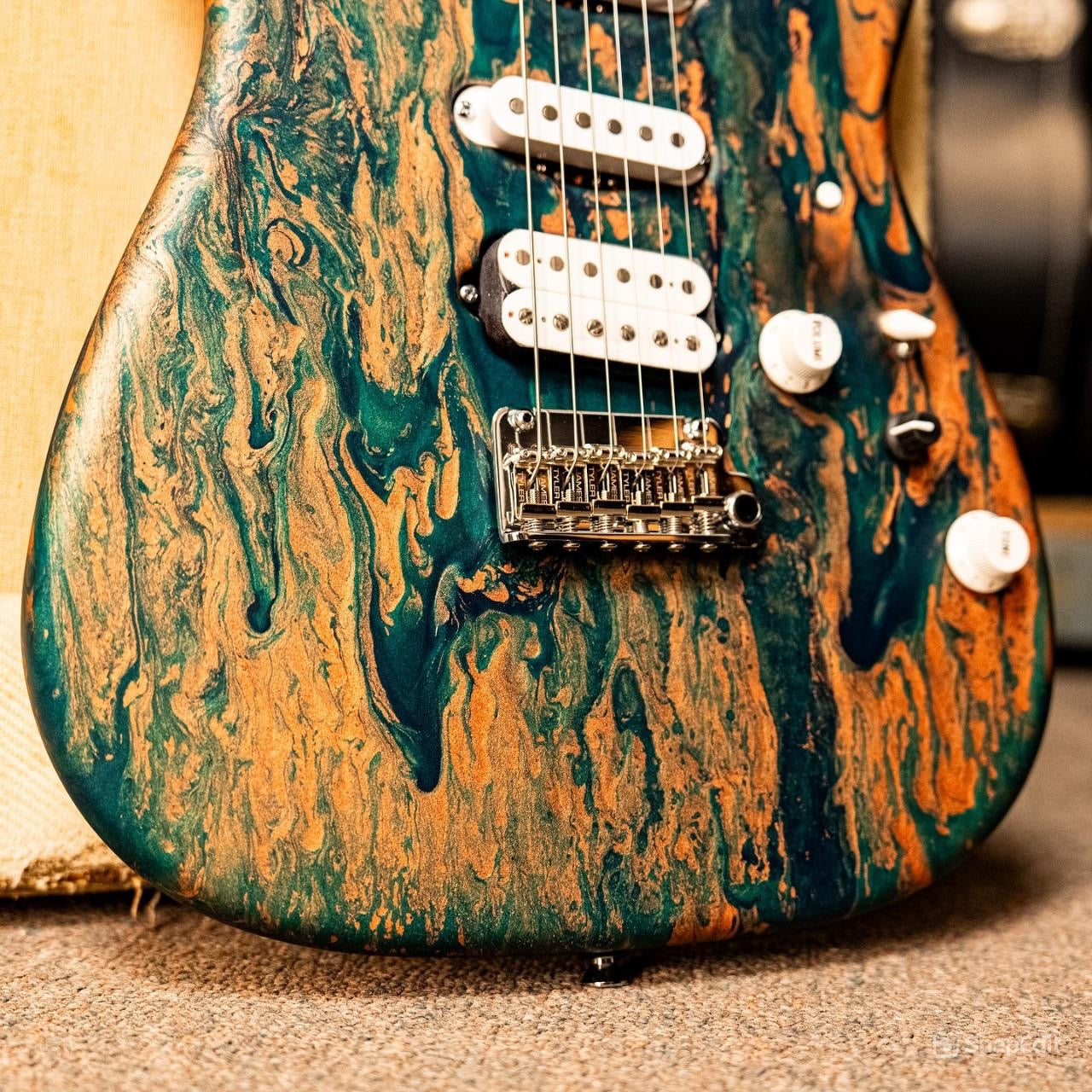 James Tyler USA Studio Elite HD Electric Guitar - Copper Patina Shmear